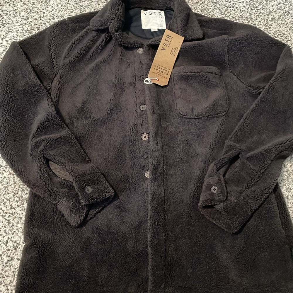 VSTR Premium brown Fleece/sherpa Jacket